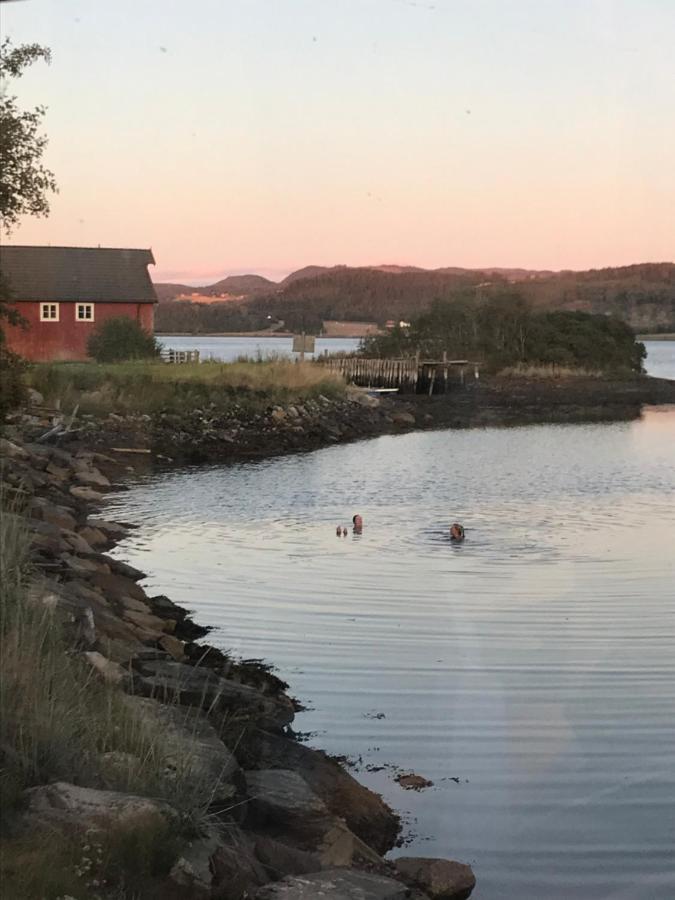 Saga, Badehotell Med Sauna Og Badebrygge - Inderoy Straumen  Exterior foto