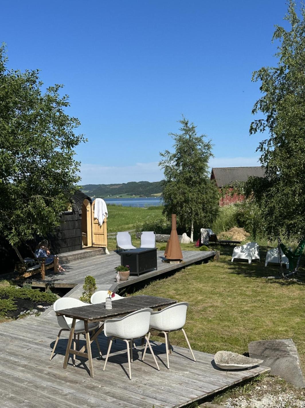 Saga, Et Unikt, Sjarmerende Badehotell Med Fa Rom, Sauna Og Badebrygge - Inderoy Straumen (Nord-Trondelag) Exterior foto